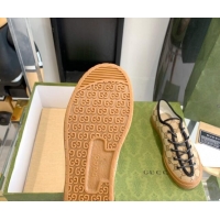 Charming Gucci GG Canvas Low-top Sneakers Brown 070257