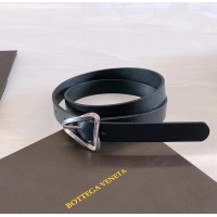 Top Grade Bottega Veneta Original Leather Belt 5553 Black