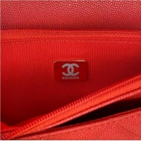 Famous Brand Chanel SMALL FLAP BAG AP2840 Red