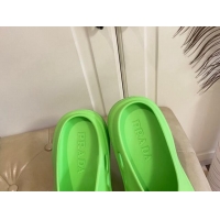 Stylish Prada Foam Rubber Mules 2052391 Green