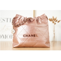 Traditional Specials CHANEL 22 HANDBAG AS3260 dark pink