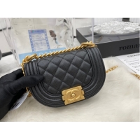 Good Taste CHANEL MESSENGER BAG MINI BOY AS3315 black