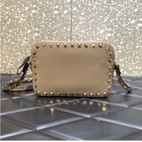 Popular Style VALENTINO GARAVANI Calf leather bag 7719 apricot