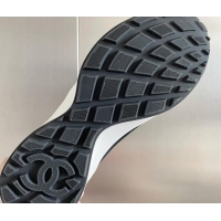 Charming Chanel Suede Sneakers G39074 Black/White