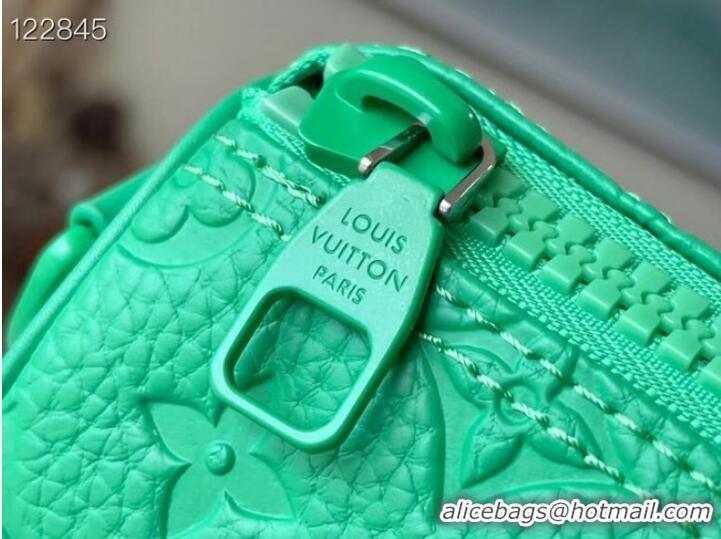 Top Quality Louis Vuitton Keepall Bandouliere 25 Bag in Monogram Leather M20929 Minty Green 2022