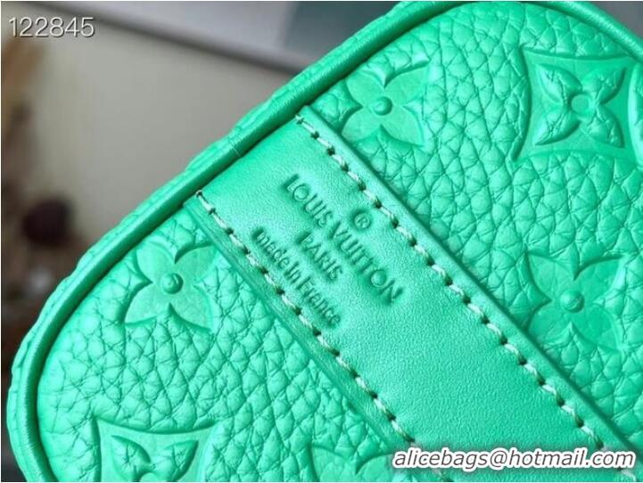 Top Quality Louis Vuitton Keepall Bandouliere 25 Bag in Monogram Leather M20929 Minty Green 2022