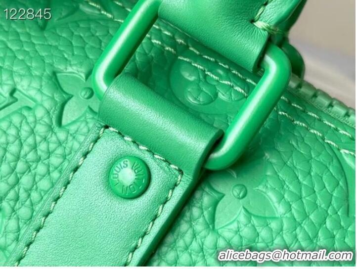 Top Quality Louis Vuitton Keepall Bandouliere 25 Bag in Monogram Leather M20929 Minty Green 2022