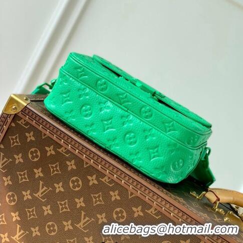 Top Quality Louis Vuitton S Lock Messenger Bag in Monogram Leather M58489 M20904 Minty Green 2022