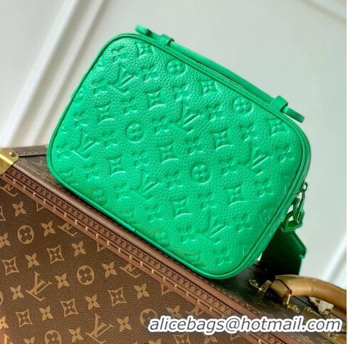 Top Quality Louis Vuitton S Lock Messenger Bag in Monogram Leather M58489 M20904 Minty Green 2022