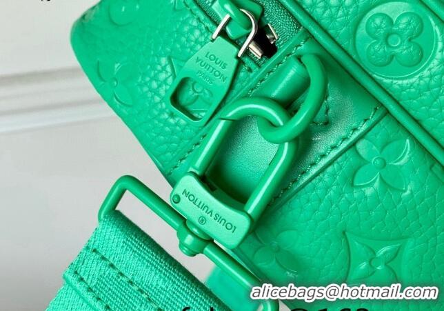 Top Quality Louis Vuitton S Lock Messenger Bag in Monogram Leather M58489 M20904 Minty Green 2022