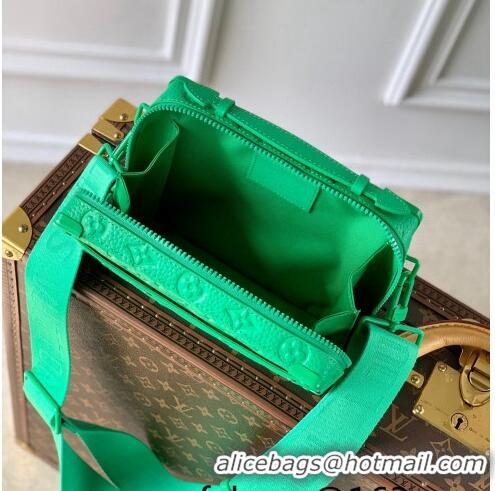 New Design Louis Vuitton Handle Soft Trunk Bag in Monogram Leather M20956 Minty Green 2022