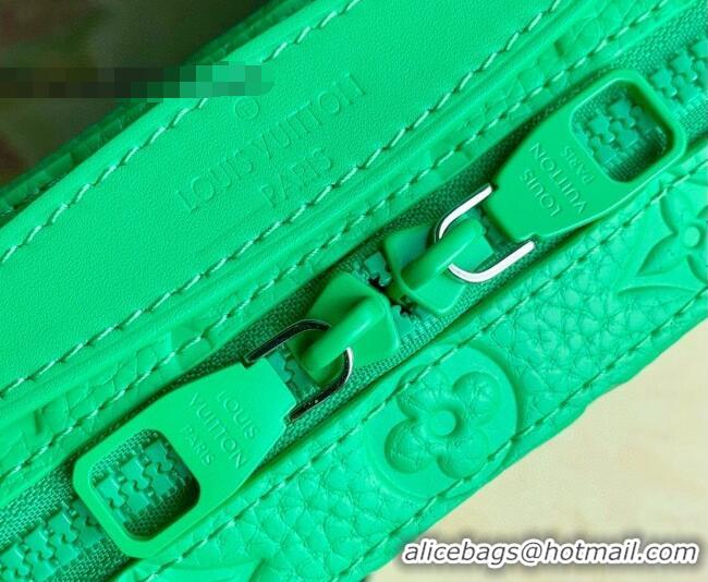 New Design Louis Vuitton Handle Soft Trunk Bag in Monogram Leather M20956 Minty Green 2022