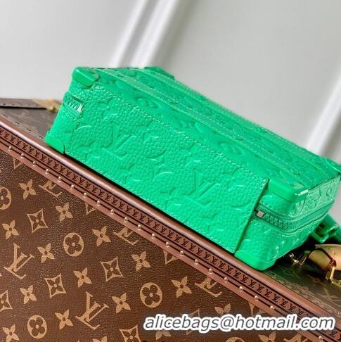 New Design Louis Vuitton Handle Soft Trunk Bag in Monogram Leather M20956 Minty Green 2022