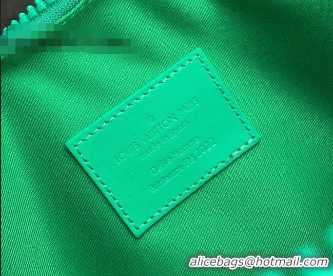 New Design Louis Vuitton Handle Soft Trunk Bag in Monogram Leather M20956 Minty Green 2022