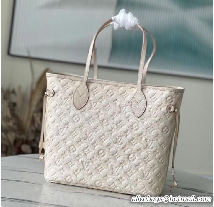 Well Crafted Louis Vuitton NEVERFULL MM M46231 Pale Beige