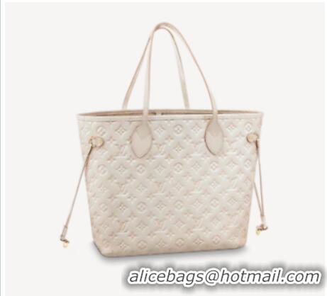 Well Crafted Louis Vuitton NEVERFULL MM M46231 Pale Beige