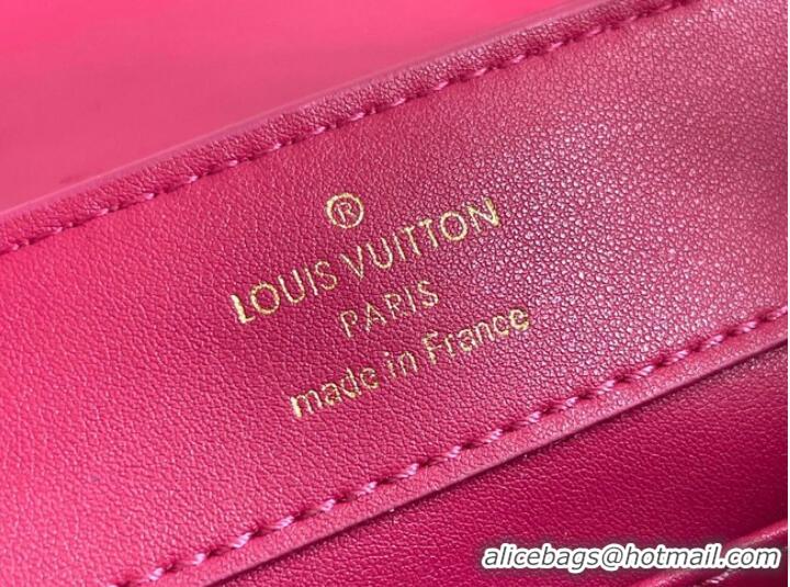 Grade Promotional Louis Vuitton crocodile skin CAPUCINES MINI M81190 rose