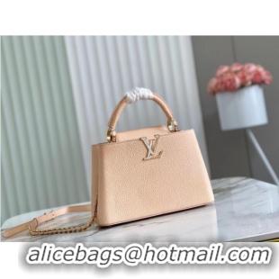 Famous Brand Louis Vuitton CAPUCINES BB M48865 Cream