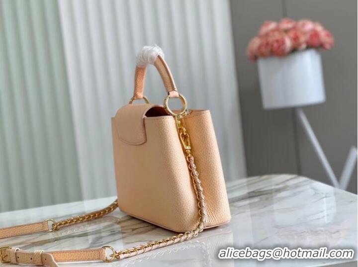 Famous Brand Louis Vuitton CAPUCINES BB M48865 Cream