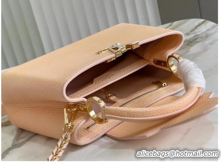 Famous Brand Louis Vuitton CAPUCINES BB M48865 Cream