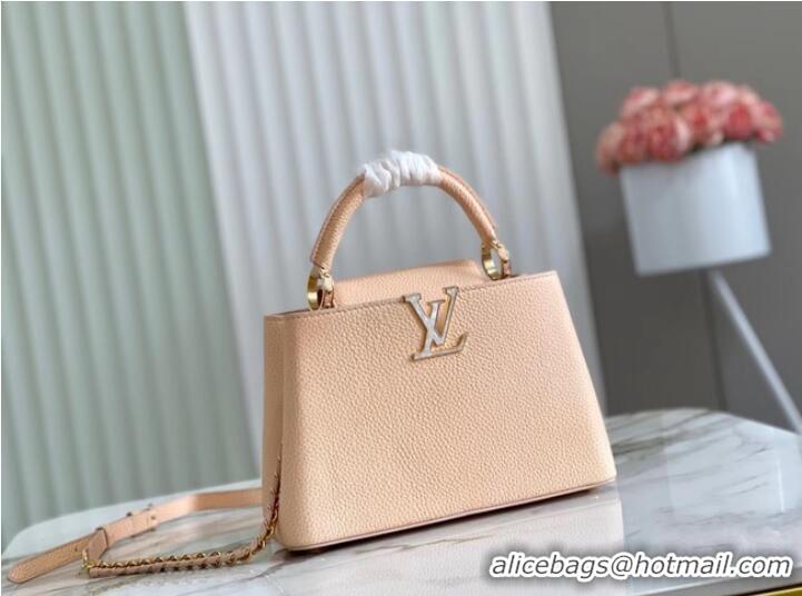 Famous Brand Louis Vuitton CAPUCINES BB M48865 Cream