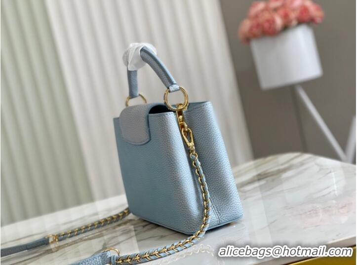 Traditional Specials Louis Vuitton CAPUCINES BB M48865 light blue