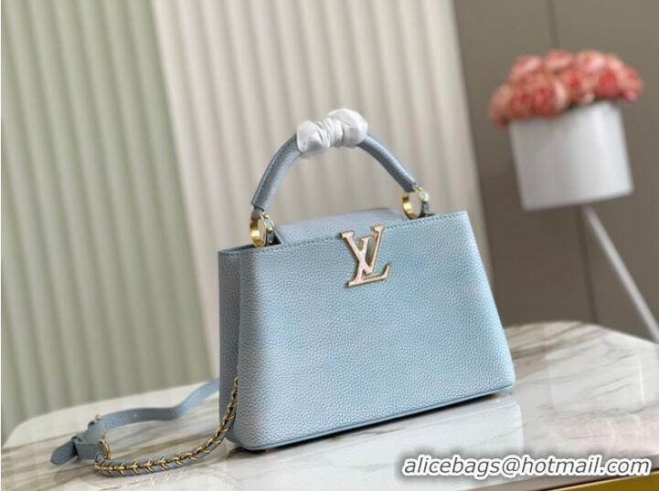 Traditional Specials Louis Vuitton CAPUCINES BB M48865 light blue