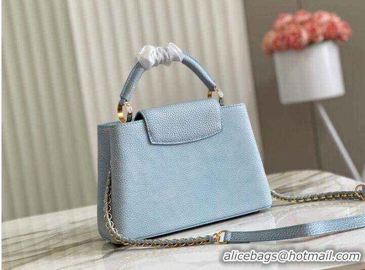 Traditional Specials Louis Vuitton CAPUCINES BB M48865 light blue