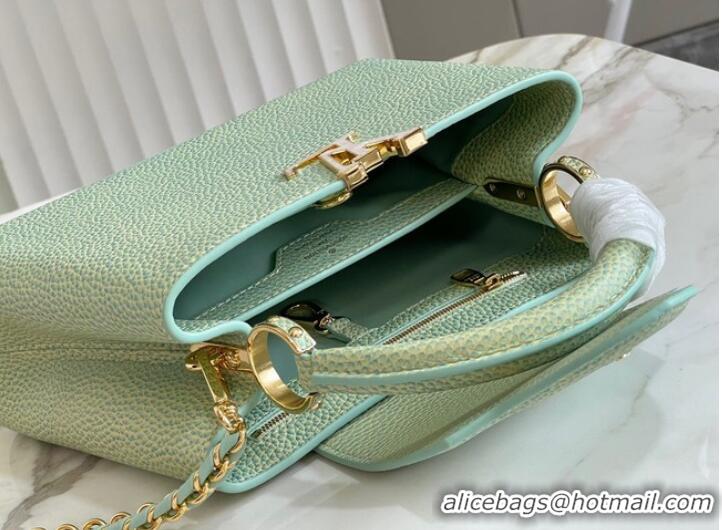 Super Quality Louis Vuitton CAPUCINES BB M48865 light green