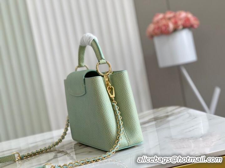 Super Quality Louis Vuitton CAPUCINES BB M48865 light green