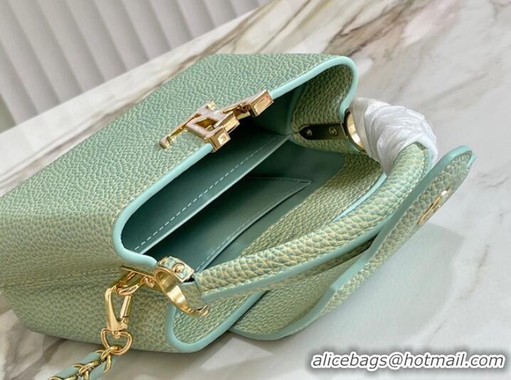 Top Quality Louis Vuitton CAPUCINES MINI M81190 light green