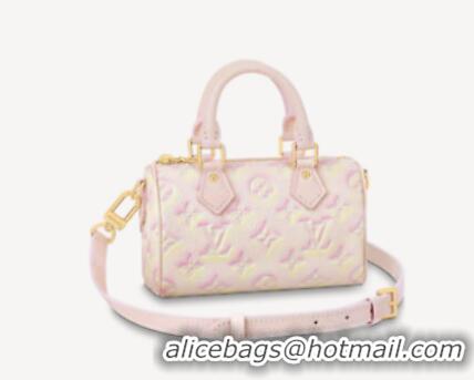 Super Quality Louis Vuitton NANO SPEEDY M81508 Pink