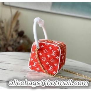 Affordable Price Louis Vuitton Monogram jacquard velvet m46212 Red