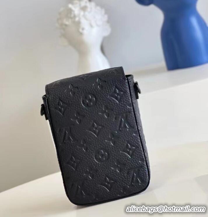 Super Quality Louis Vuitton S-LOCK VERTICAL WEARABLE WALLET M81524 Black