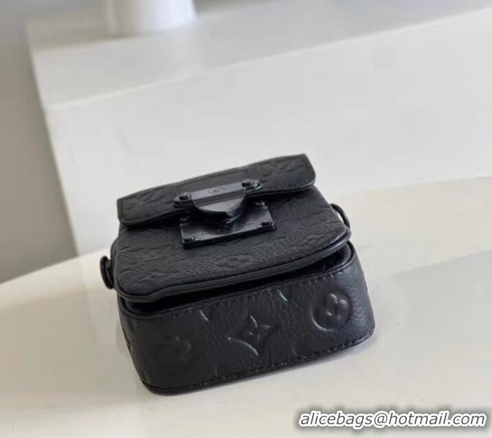 Super Quality Louis Vuitton S-LOCK VERTICAL WEARABLE WALLET M81524 Black