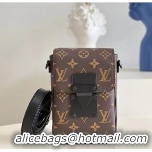 Classic Specials Louis Vuitton Monogram Canvas S-LOCK VERTICAL WEARABLE WALLET M81524 Black