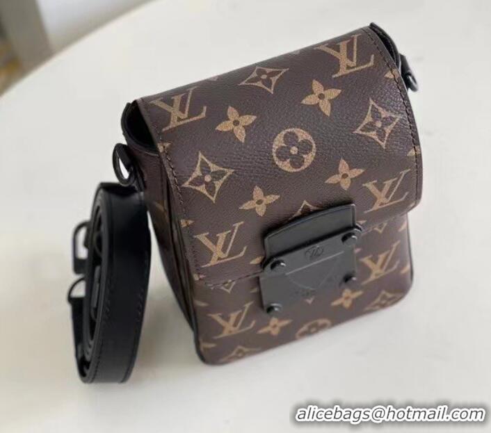 Classic Specials Louis Vuitton Monogram Canvas S-LOCK VERTICAL WEARABLE WALLET M81524 Black