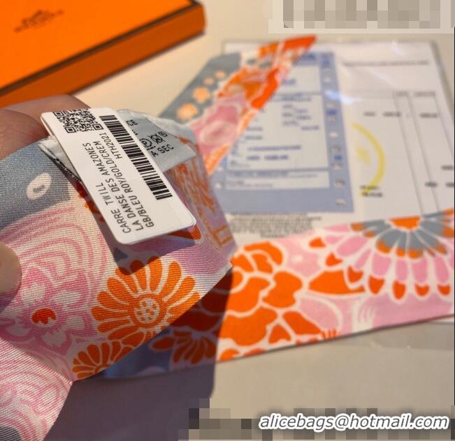 Best Price Hermes Silk Bandeau Scarf 5x86cm H2307 Orange 2022