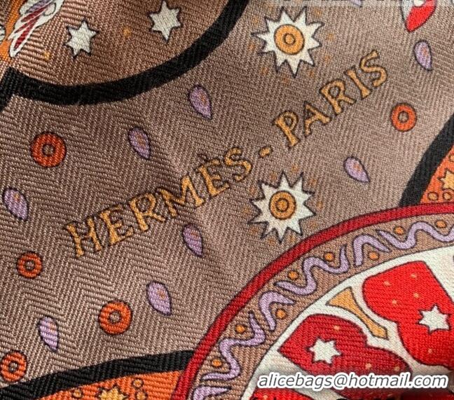 Good Product Hermes Cashmere Silk Scarf Shawl 140x140cm 07260 Black 2022