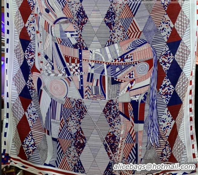 Top Design Hermes Cashmere Silk Scarf Shawl 140x140cm 07260 Purple 2022