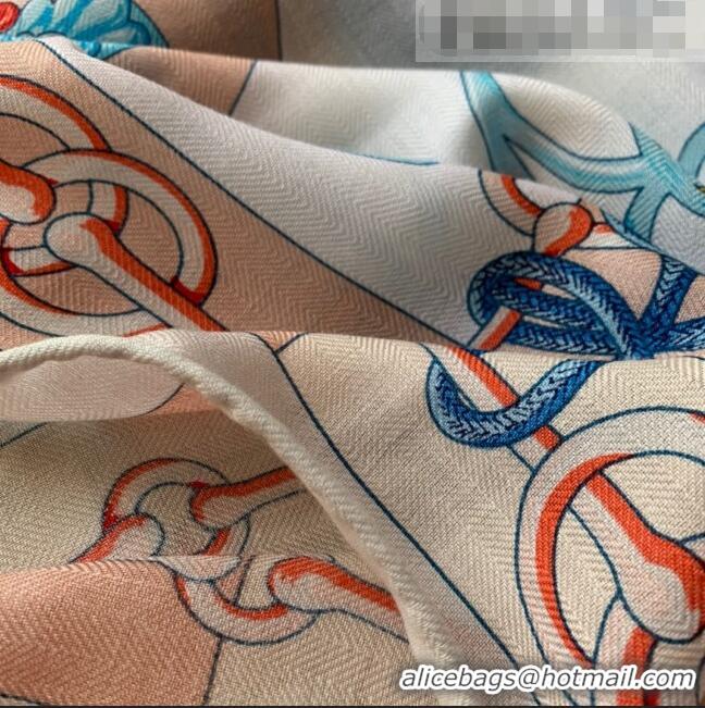 Popular Style Hermes Cashmere & Silk Sqaure Scarf 100 H2695 Pink 2022