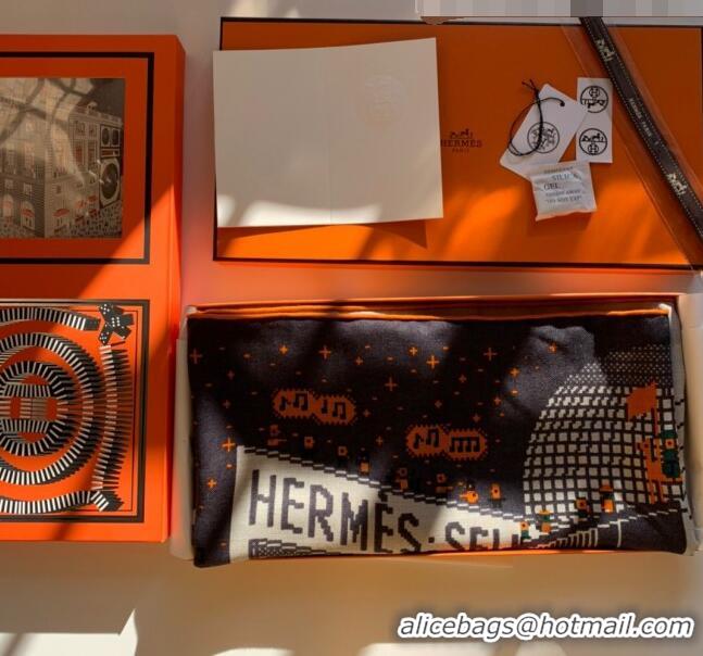 Cheapest Best Hermes Cashmere & Silk Sqaure Scarf 100 H2696 Orange 2022