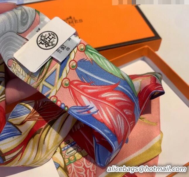 Purchase Best Hermes Peace Silk Bandeau Scarf 5x86cm H6103 Pink 2022