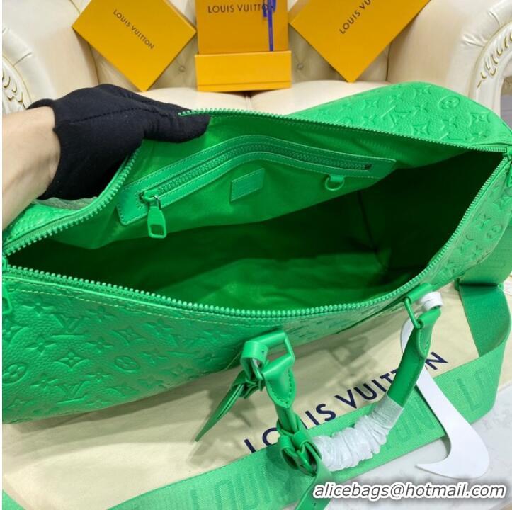 Reasonable Price Louis Vuitton KEEPALL BANDOULIERE 50 M20963 green