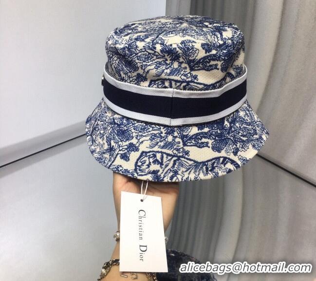 Luxury Best Dior Bucket Hat 21120208 Blue 2021