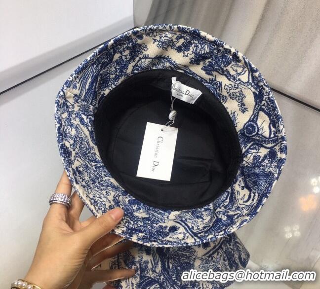 Luxury Best Dior Bucket Hat 21120208 Blue 2021