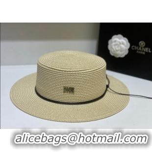 Well Crafted Dior Straw Wide Brim Hat DH31406 Beige 2022