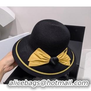  Shop Promotional Dior Straw Bucket Hat 042990 Black 2022