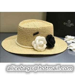 Unique Style Dior Straw Wide Brim Hat 040172 Beige 2022