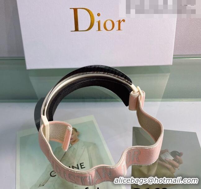 Buy Inexpensive Dior DiorClub V1U Oblique Visor Hat DH2452 Grey/Pink 2022